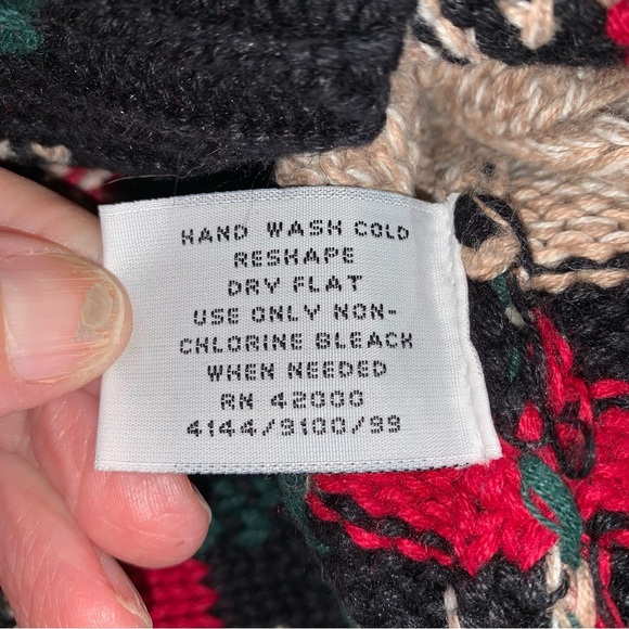 Vintage Nutcracker Christmas Sweater Vest 90’s Size Small - Picture 4 of 5